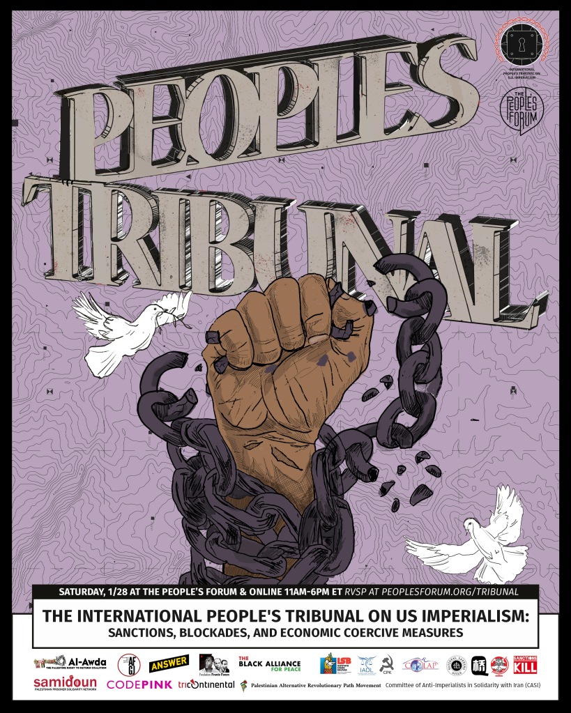 Social graphic one for the tribunal opening in New York